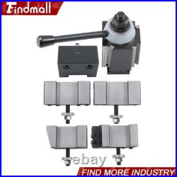 Findmall CA 250-444 Wedge Quick Change Tool Post Set for 14-20 Inch Lathe CNC