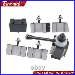 Findmall CA 250 444 Wedge Quick Change Tool Post Set for 14-20 Inch Lathe CNC