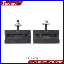 Findmall CA 250 444 Wedge Quick Change Tool Post Set for 14-20 Inch Lathe CNC