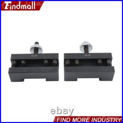 Findmall CA 250-444 Wedge Quick Change Tool Post Set for 14-20 Inch Lathe CNC