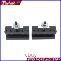Findmall CA 250 444 Wedge Quick Change Tool Post Set for 14-20 Inch Lathe CNC