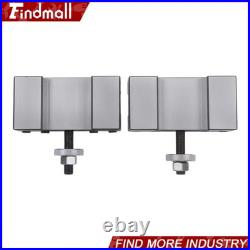 Findmall CA 250 444 Wedge Quick Change Tool Post Set for 14-20 Inch Lathe CNC