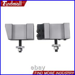 Findmall CA 250 444 Wedge Quick Change Tool Post Set for 14-20 Inch Lathe CNC