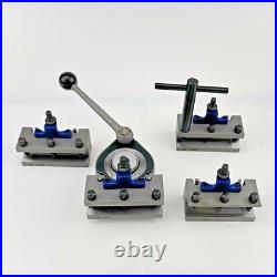 Fine Ground Quick Change Tool Post A Multifix Type A With 4 PCS AD2090 Holders