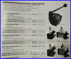 Fine Ground Quick Change Tool Post A Multifix Type A With 4 PCS AD2090 Holders