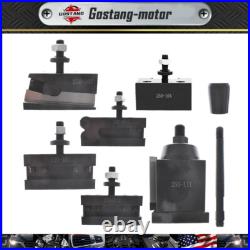 For Lathe 6- 12 AXA Size 250-111 Set Wedge Type Quick Change Tool Post Set For Lathe 6- 12 AXA Size 250-111 Set Wedge Type Quick Change Tool Post Set