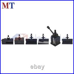 For Swing Dia 10 15 BXA 250-222 Wedge Tool Post Holder Set CNC Quick Change