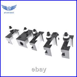 For Swing Dia 12 6Pack AXA 250-100 Size Piston Type Quick Change Tool Post Set For Swing Dia 12 6Pack AXA 250-100 Size Piston Type Quick Change Tool Post Set