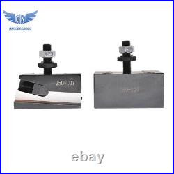 For Swing Dia 12 6Pack AXA 250-100 Size Piston Type Quick Change Tool Post Set For Swing Dia 12 6Pack AXA 250-100 Size Piston Type Quick Change Tool Post Set