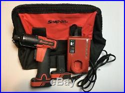 GREAT TOOL Snap-on CT761QC Quick-Change Impact Kit with Batteries+Charger+Bag