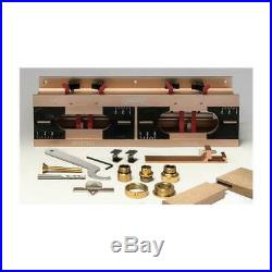 General Tools Mortise Tenon Jig Set Workbench Mounted Quick Change Router Base