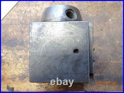 Genuine Aloris Ca Quick Change Tool Post For Metal Lathe Missing Handle & T-bloc