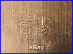 Genuine Rapid Original Type B Quick Change Tool Post excellent condition