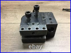 HARDINGE QUICK CHANGE TOOL HOLDER L18 With BORING BAR AND TOOL HOLDER L21 L23