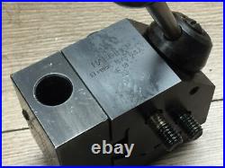 HARDINGE QUICK CHANGE TOOL HOLDER L18 With BORING BAR AND TOOL HOLDER L21 L23