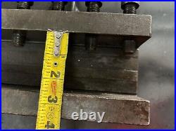 Hahn-Kolb Lathe 40 Position Quick Change Tool Post With 2 Holders BIG LATHE