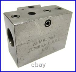 Hardinge L23 Quick-change 5/8 Boring Tool Holder For L18 Tool Post Hardinge L23 Quick-change 5/8 Boring Tool Holder For L18 Tool Post