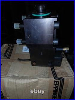 Hardinge Preci-Flex quick-change (QC) clamping unit or tool holder adapter