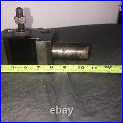 Heavy Duty Aloris CA-41 Quick Change Boring Bar Holder With1-1/2 x 10.5 Bar Angl