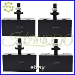 Heavy Duty Quick Change Tool Post Boring Bar Holder 4Pcs CXA #4 250-304 13-18 Heavy Duty Quick Change Tool Post Boring Bar Holder 4Pcs CXA #4 250-304 13-18