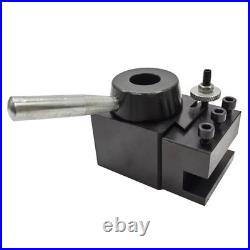 INTBUYING 5Pcs Wedge Type Quick Change Tool Post Holder Set For Lathe 0.59