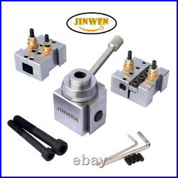 Jinwen 120018 Tooling Package Mini Lathe Quick Change Tool Post & Holders