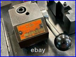 KDK 102 Quick Change Tool Post & Holders from Schaublin Lathe