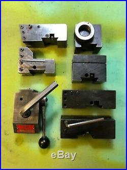 KDK 150 SERIES QUICK CHANGE LATHE TOOL POST With 6 HOLDERS (Made in USA)