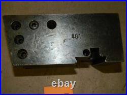 KDK 401 Quick Change Tool Holder FOr 1 1/4 Indexable Lathe Tool Holders LOT # 7