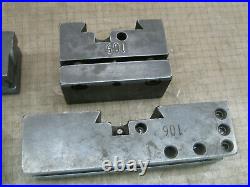 KDK LATHE QUICK CHANGE TOOL POST with HOLDERS 101 104 105 106 for LOGAN SOUTH BEND