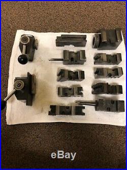 KDK Quick Change TOOL POST (qty 2) With 10 Tool Holders NO RESERVE