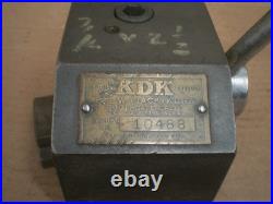 KDK Quick Change Tool Post Holder KDK Quick Change Tool Post Holder