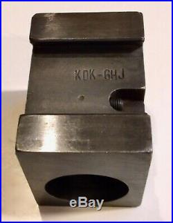 KDK Quick-Change Tool Post and KDK 5C Collet Holder
