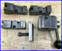 KDK TOOL POST + 3 HOLDERS #01, #02, #03, SIZE 0 SERIES Quick Change Lathe