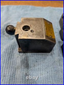 Kdk 100 Series Tool Post #101526 With 4 Quick Change Tool Holders 101, 104