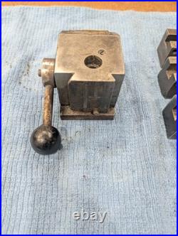 Kdk 100 Series Tool Post #101526 With 4 Quick Change Tool Holders 101, 104