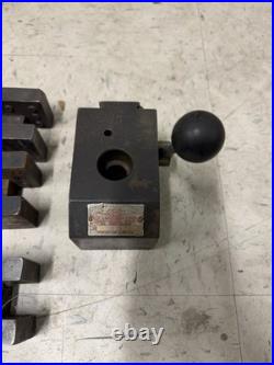 Kdk 200 Quick Change Tool Post Master With 6 Holders Turning And Boring No T Nut Kdk 200 Quick Change Tool Post Master With 6 Holders Turning And Boring No T Nut