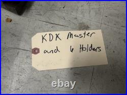 Kdk 200 Quick Change Tool Post Master With 6 Holders Turning And Boring No T Nut