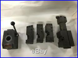 Kdk No 200 Quick Change Lathe Tool Post With 4 Holders