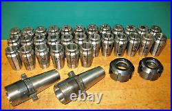 Kwik Switch 200 Quick Change Tooling 2 Collet Chucks #80237 + 30 Af Collets