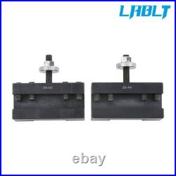 LABLT 6Pcs CA 250-444 Wedge Quick Change Tool Post Set 1/4 Hex Key Size 14-20