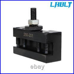 LABLT BXA 250-222 Wedge Tool Post Holder Set CNC Quick Change For Lathe 10-15