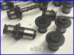 LOT OF 20 Morris Tooling Quick Change Collet Chucks Tap Collets