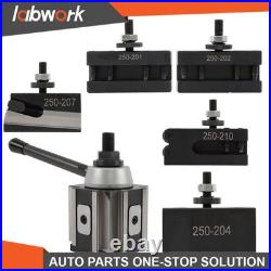 Labwork 6 Pack BXA Tool Post Set 250-200 Complete Quick Change System for Lathes