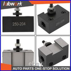 Labwork 6 Pack BXA Tool Post Set 250-200 Complete Quick Change System for Lathes