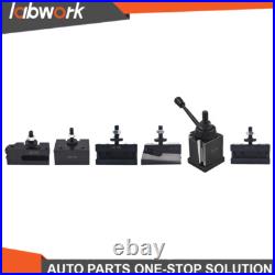 Labwork BXA 250-222 Wedge Tool Post Holder Set Quick Change For Swing Dia 10-15