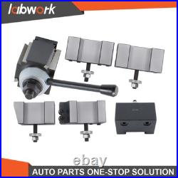 Labwork CA 250 444 Wedge Quick Change Tool Post Set for 14-20 Lathe CNC