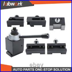 Labwork CA 250 444 Wedge Quick Change Tool Post Set for 14-20 Lathe CNC