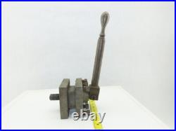 Lathe 4 Position Quick Change Manual Tool Post Holder 4-1/2x4-1/2 Lathe 4 Position Quick Change Manual Tool Post Holder 4-1/2x4-1/2