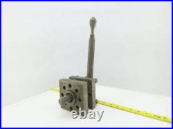 Lathe 4 Position Quick Change Manual Tool Post Holder 4-1/2x4-1/2 Lathe 4 Position Quick Change Manual Tool Post Holder 4-1/2x4-1/2